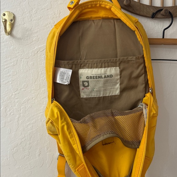 Fjallraven Yellow Greenland Zip Backpack - Picture 5 of 8